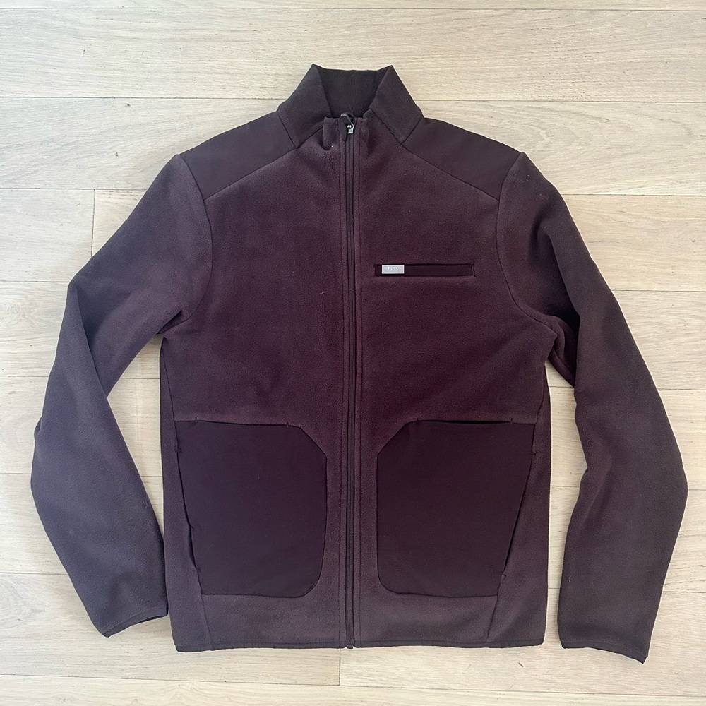 Figs Brown Fleece jacket - Men’s Small